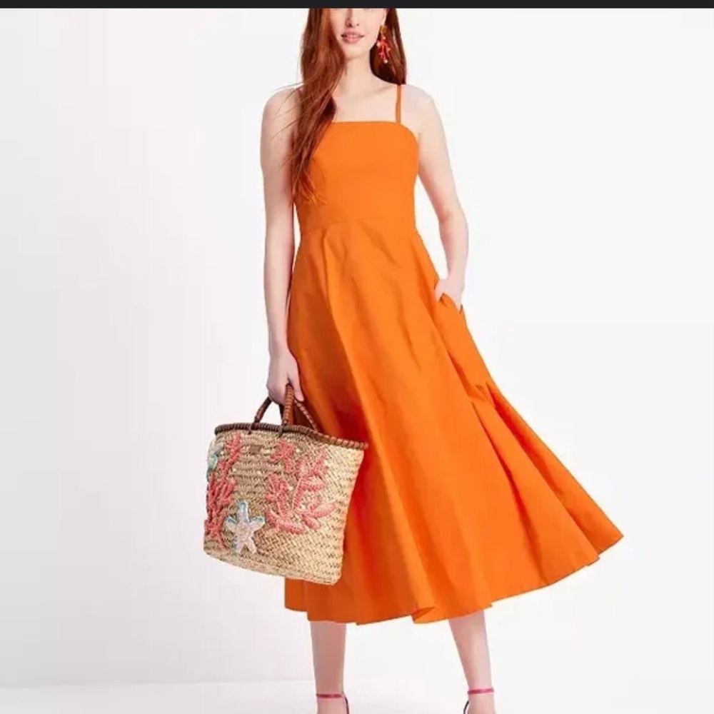 Kate Spade Anita Taffeta Dress